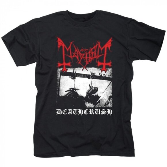 Mayhem Deathcrush Shirt Heavy Metal Rock Music Band Graphic Fan T-Shirt 159 - Picture 1 of 5